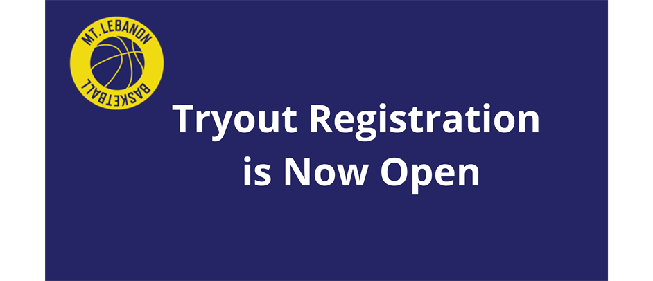 Tryout Registration Open